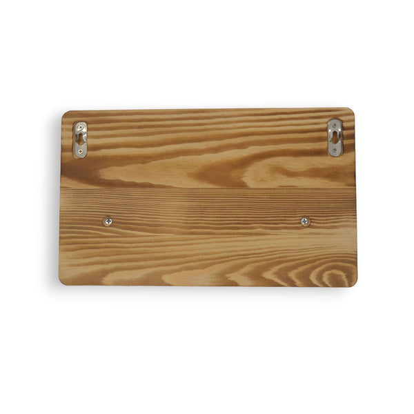 Sleutelrekje - Sleutelkastjes - Vijf sleutelhaken 30 x 18 cm - Beukenhout - Licht Bruin