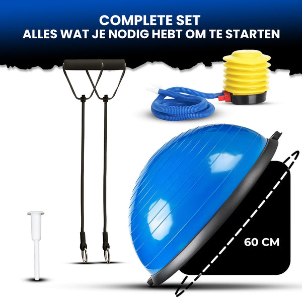 Balansbal 60cm Blauw