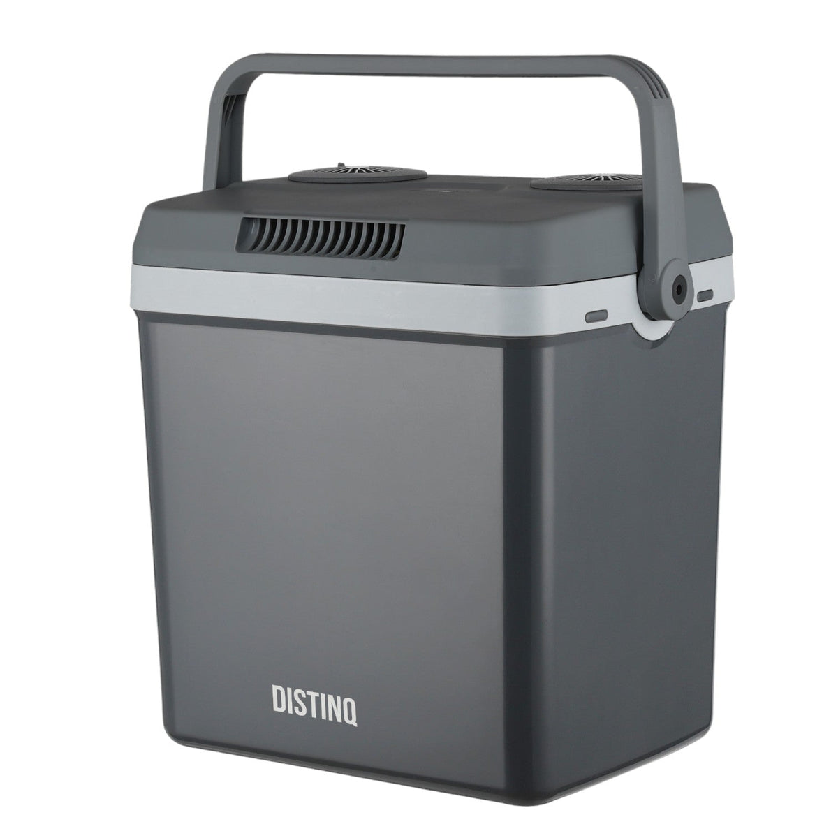 Elektrische Koelbox voor Auto en Camping – Koelbox Elektrisch met Verwarmingsfunctie - 12v 230 Volt – 25L - Grijs
