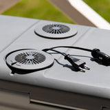 Elektrische Koelbox voor Auto en Camping – Koelbox Elektrisch met Verwarmingsfunctie - 12v 230 Volt – 25L - Grijs