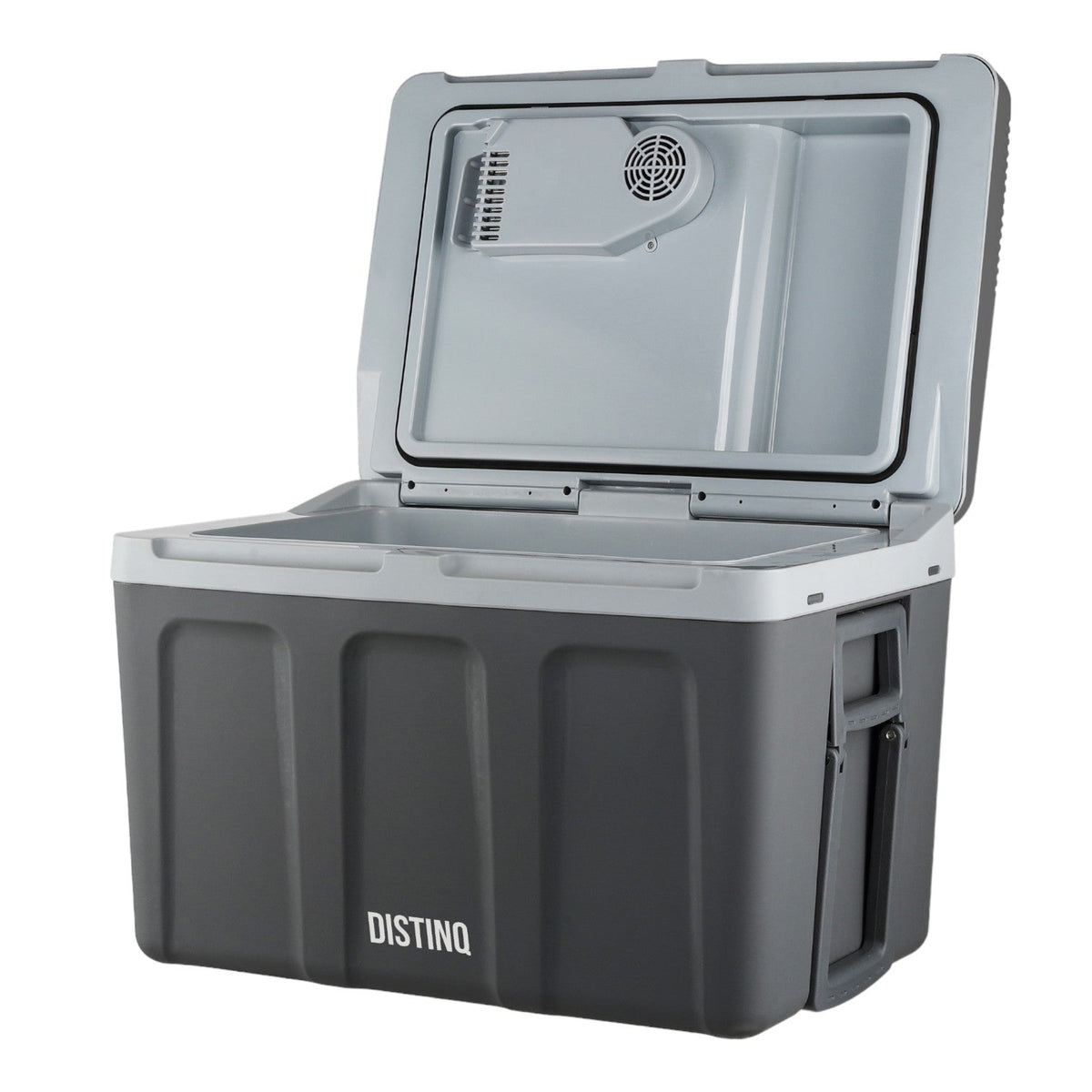 Elektrische Koelbox voor Auto en Camping – Koelbox Elektrisch met Verwarmingsfunctie - 12v 230 Volt – 40L - Grijs