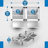 Wasmachine & Droger Verhoger