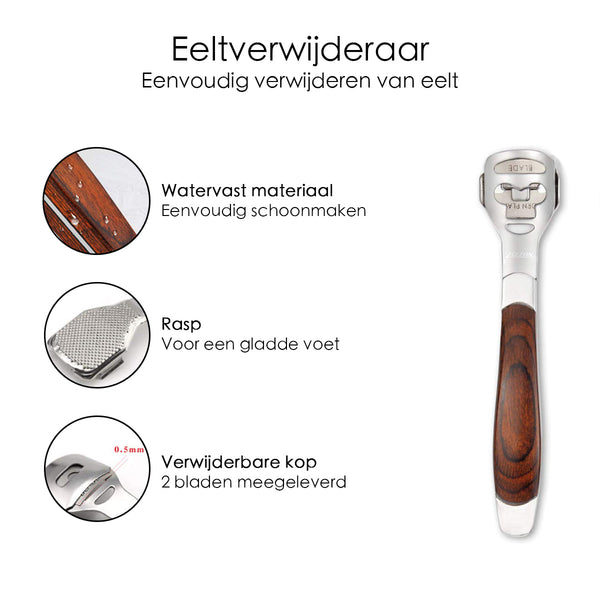Pedicureset met Nageltang - 8-delige set - Pedicure Set - Pedicuresets - Pedicureset Professioneel - Manicureset - Pedicureset Voeten