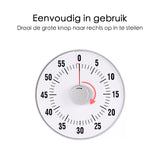 Leerklok rond - Timer Kind - Vergaderklok - Aftelklok