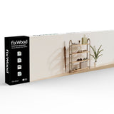 Schoenenrek 4 Lagen – Ruimtebesparend Schoenenkast – Modern Design – Metaal & Hout – Voor 12+ Paar Schoenen – Opbergsysteem Schoenenrek Hal, Slaapkamer of Woonkamer