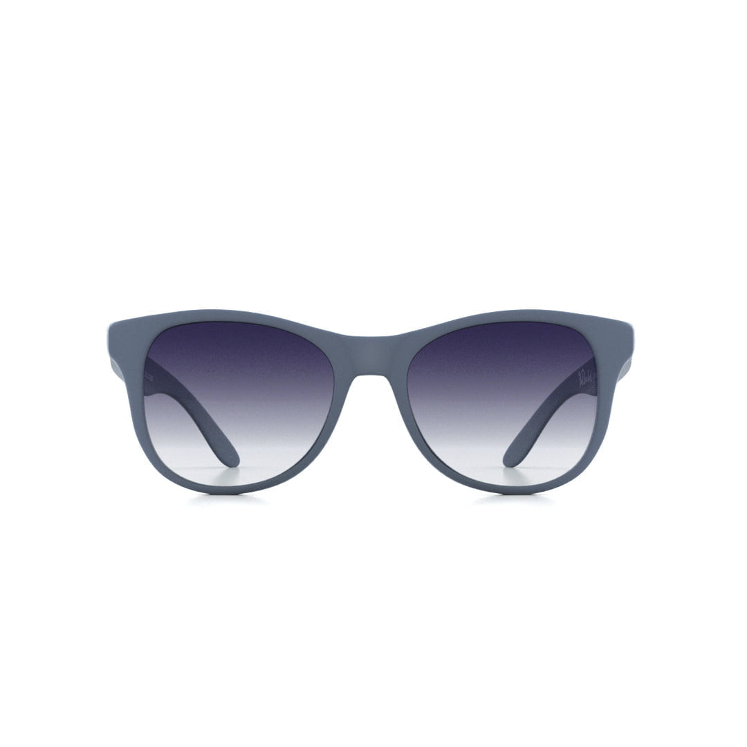 Kinder zonnebril. FatOncles BOB-medium, blauw. Flexibel, ultralicht & veilig. Voor kinderen van 6 t/m 12 jaar.