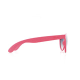 Kinder zonnebril. FatOncles FRANK-medium, roze. Flexibel, ultralicht & veilig. Voor kinderen van 6 t/m 12 jaar.
