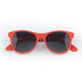 Kinder zonnebril. FatOncles JULIE-medium, oranje. Flexibel, ultralicht & veilig. Voor kinderen van 6 t/m 12 jaar.