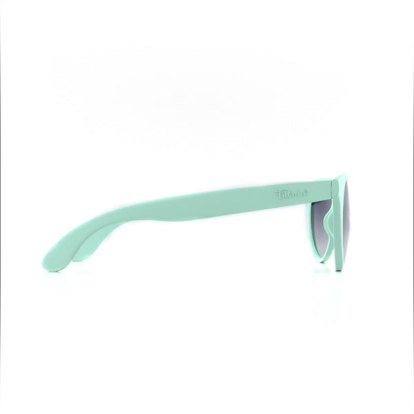 Kinder zonnebril. FatOncles SAM-small, mint. Flexibel, ultralicht & veilig. Voor kinderen van 2 t/m 5 jaar.