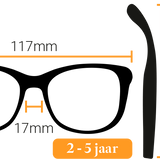Kinder zonnebril. FatOncles BOB-small, donkerblauw. Flexibel, ultralicht & veilig. Voor kinderen van 2 t/m 5 jaar.