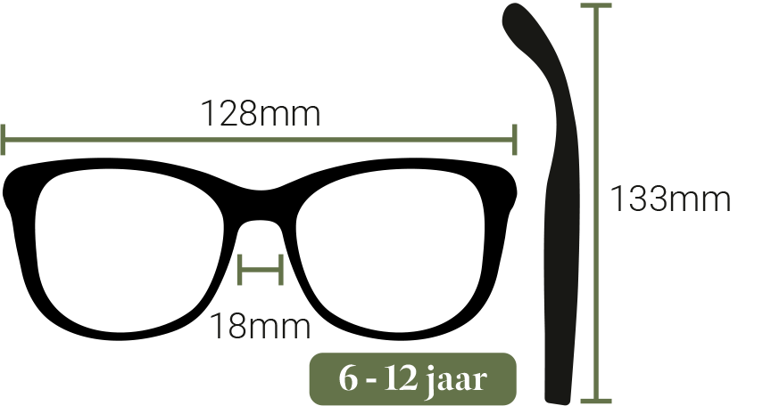 Kinder zonnebril. FatOncles BOB-medium, blauw. Flexibel, ultralicht & veilig. Voor kinderen van 6 t/m 12 jaar.