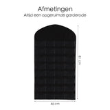 Sieraden organizer - Zwart - Hangende Juwelenstandaard Met 32 Vakken