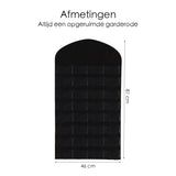 Sieraden organizer - Zwart - Hangende Juwelenstandaard Met 32 Vakken
