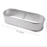 Sloffenring - Verstelbaar Bakframe - RVS - 27 - 40 cm