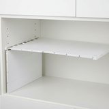 Kastplank - Verstelbaar - Draagt tot 25 kg - 53-90x30 cm - Wit