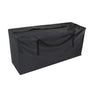 Tuinkussentas - Zwart -  173 x 76 x 51 cm - Opbergtas voor Tuinmeubelkussens - Tuinstoelkussentas - Tuinsetkussen Opbergtas
