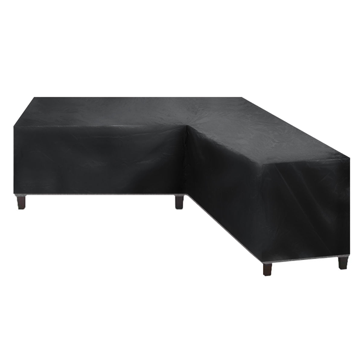 Beschermhoes voor Tuin set - Lounge set - 215x87x80cm - Zwart - De ideale bescherming voor je tuinmeubelen