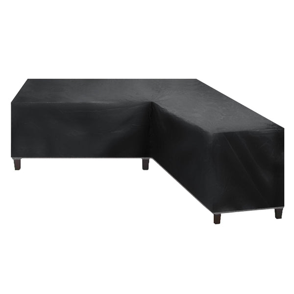 Beschermhoes voor Tuin set - Lounge set - 215x87x80cm - Zwart - De ideale bescherming voor je tuinmeubelen