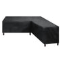 Beschermhoes voor Tuin set - Lounge set - 215x87x80cm - Zwart - De ideale bescherming voor je tuinmeubelen