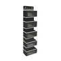 Opbergzak voor Deur - 5 Ruime Opbergvakken - 120 cm x 33 cm - Zwart - Deur organizer