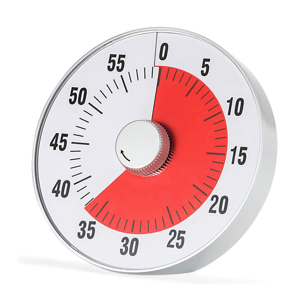 Leerklok rond - Timer Kind - Vergaderklok - Aftelklok