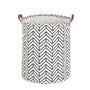 Wasmand - Opbergzak - 60L - Waterproof - Zwart/wit