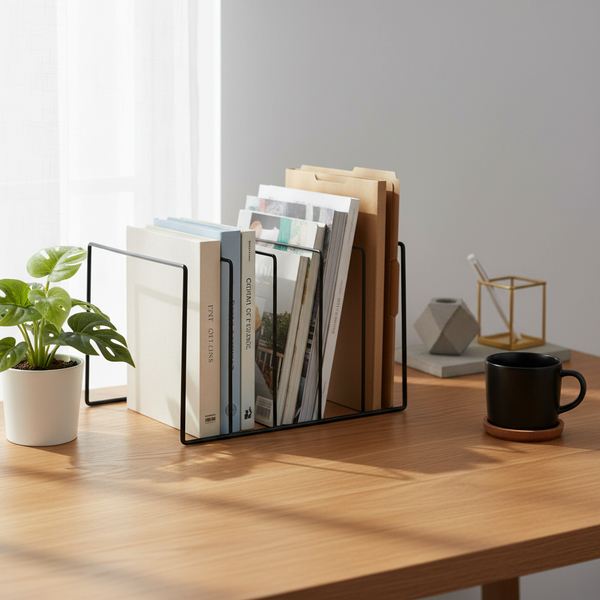 LP Opbergsysteem - Zwart - LP Kast - LP Houder - Lp Opbergrek - Langspeelplaat Organizer - Elpee Opbergsysteem