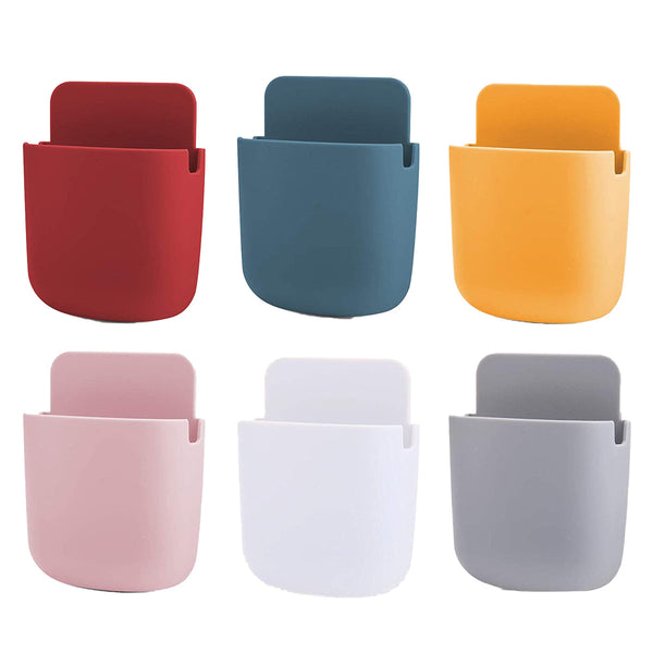 Afstandsbediening Houder 6 Stuks - Gekleurd - AB Houder - Remote Controll Holder - 3 x 9 x 11,5 cm