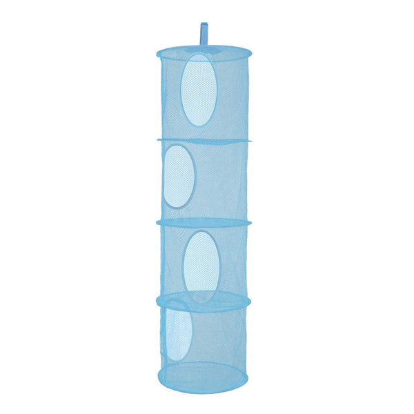 Hangende Opberger - Kinderkamer - Opvouwbaar - 4 Vakken - Blauw