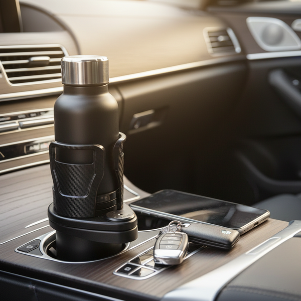 Bekerhouder voor in de auto - Cupholder - Koffiehouder - Frisdrankhouder - 18,6 x 5,1 cm