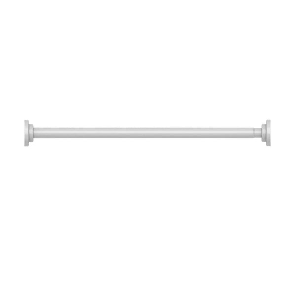Douchestang Uitschuifbaar - Wit - 120 cm tot 215 cm - Universeel - Douchestang zonder Boren - Douchestang Verstelbaar