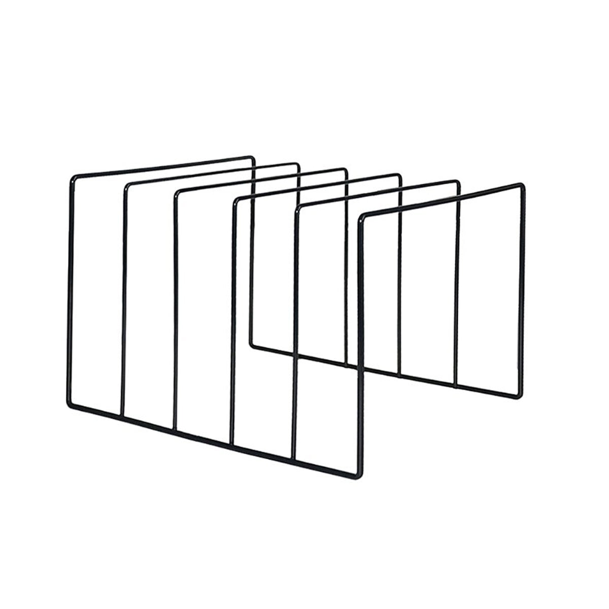 LP Opbergsysteem - Zwart - LP Kast - LP Houder - Lp Opbergrek - Langspeelplaat Organizer - Elpee Opbergsysteem