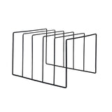 LP Opbergsysteem - Zwart - LP Kast - LP Houder - Lp Opbergrek - Langspeelplaat Organizer - Elpee Opbergsysteem