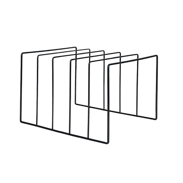 LP Opbergsysteem - Zwart - LP Kast - LP Houder - Lp Opbergrek - Langspeelplaat Organizer - Elpee Opbergsysteem