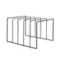 LP Opbergsysteem - Zwart - LP Kast - LP Houder - Lp Opbergrek - Langspeelplaat Organizer - Elpee Opbergsysteem
