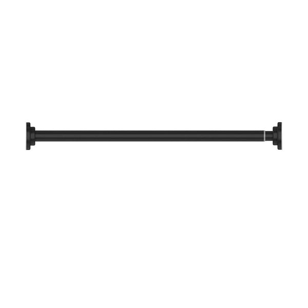 Douchestang Uitschuifbaar - Zwart - 120 cm tot 215 cm - Universeel - Douchestang zonder Boren - Douchestang Verstelbaar