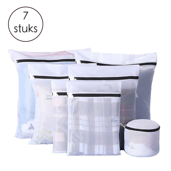 Waszakken - Wasnetten - Packing Cubes - 7 stuks