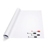 Whiteboard Folie XL Zelfklevend 45 cm x 200 cm - Inclusief 4 Stiften en Wisser