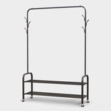 Kledingrek op Wieltjes Zwart