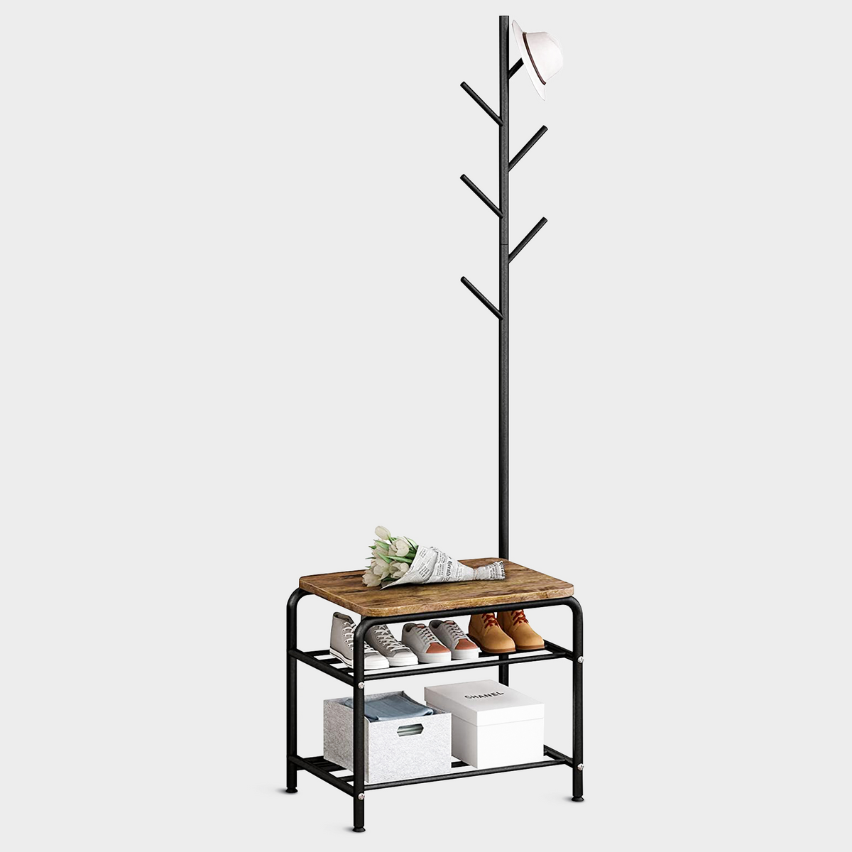 Kapstok met Schoenenrek