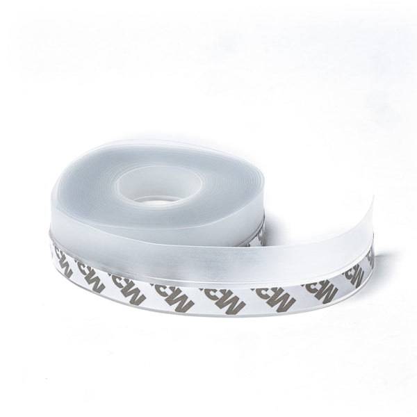 Tochtstrip - 4,5 cm x 5 meter - Transparant - Deur en Raam - Zelfklevend