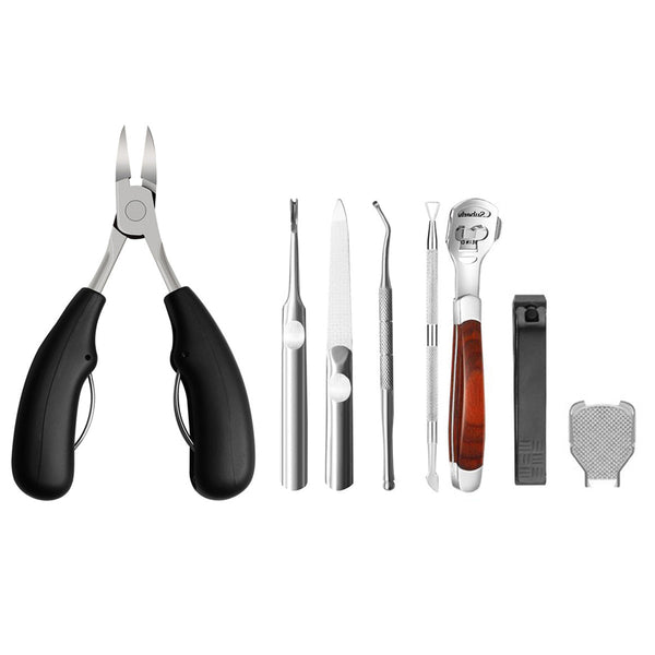Pedicureset met Nageltang - 8-delige set - Pedicure Set - Pedicuresets - Pedicureset Professioneel - Manicureset - Pedicureset Voeten