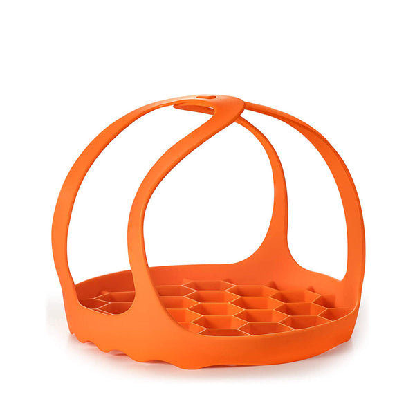 Pannenhouder - Diameter 20 cm - Lichtgewicht - Siliconen - Oranje