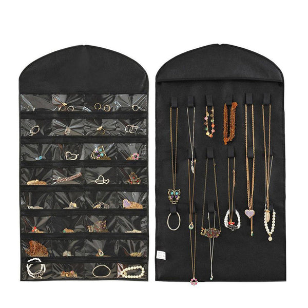 Sieraden organizer - Zwart - Hangende Juwelenstandaard Met 32 Vakken