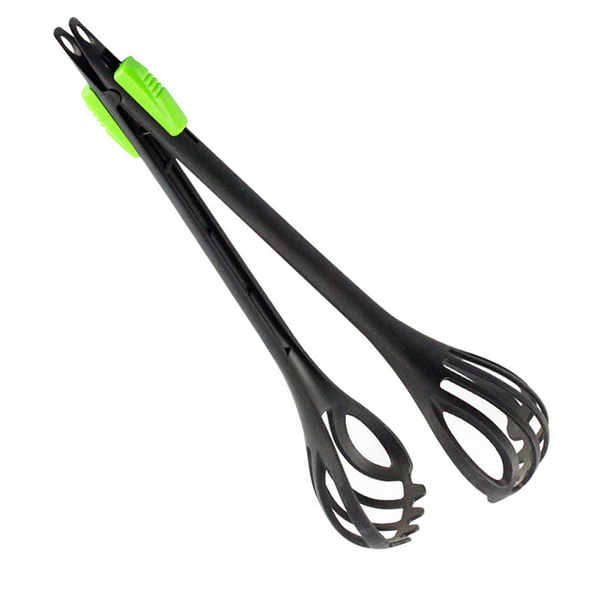 Eierschep - Eierklopper - Beslagklopper - Voor gekookte eieren - Zwart-Groen - 28 x 7 cm