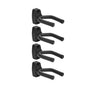 Gitaar muurhouder - Gitaarstandaards - 4-pack - Verstelbaar - 13,3 x 6,7 x 3,5 cm