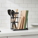 Keuken Organizer - Messenhouder - 20,9 cm x 14 cm - Zwart