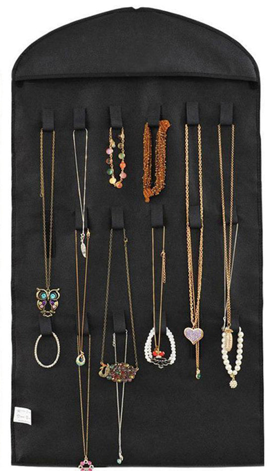 Sieraden organizer - Zwart - Hangende Juwelenstandaard Met 32 Vakken