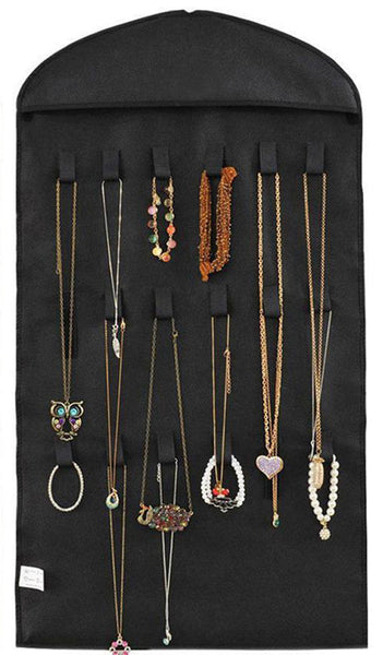Sieraden organizer - Zwart - Hangende Juwelenstandaard Met 32 Vakken