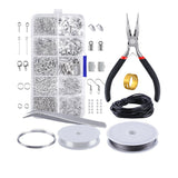 Sieraden Maken Starter Set - Zilver - DIY Zelf Sieraden - 850-delig